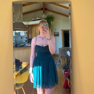 Green Glittery Dress